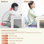 Comfort Posture Correction Chair Seat | Ergonomic Back Support - Image 4