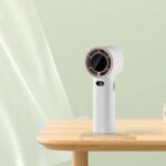 Handheld Foldable Digital Mist Fan - Image 3